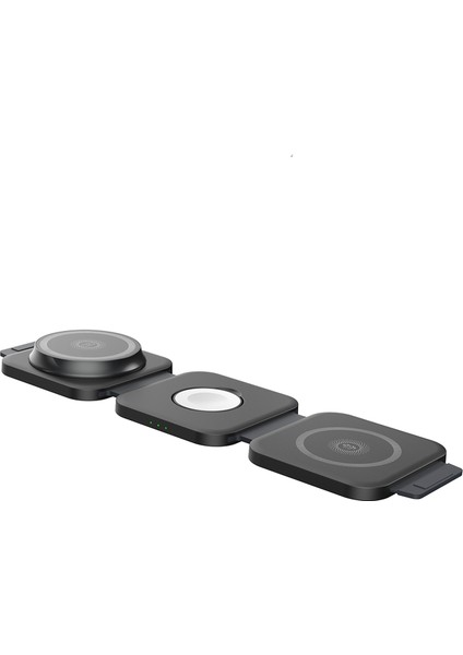 Iphone Uyumlu iphone 18W Şarj Adaptörü Kablosuz Kulaklık,saat Telefon Şarj Standı Istasyonu Aleti