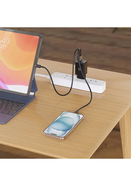 45W Hızlı Şarj Adaptörü Samsung Galaxy S25+ / Ultra Uyumlu (Akıllı Çip+2 Çıkışlı+Çoklu Güvenlik+Mfı) fiyatları