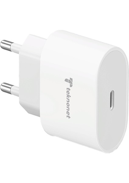 20W Apple Uyumlu Adaptör Type-C Şarj Aleti Güç Kaynağı ( Hızlı Şarj Desteği+ Oto Şarj Kesme + Mfı )