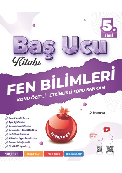5. Sınıf Fen Bilimleri Baş Ucu Kitabı Maarif Modeli