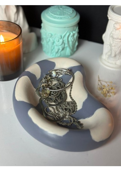 Gri Takılık ve Anahtarlık Seti, Şık ve Kullanışlı Dekoratif Takı Aksesuarı fiyatları