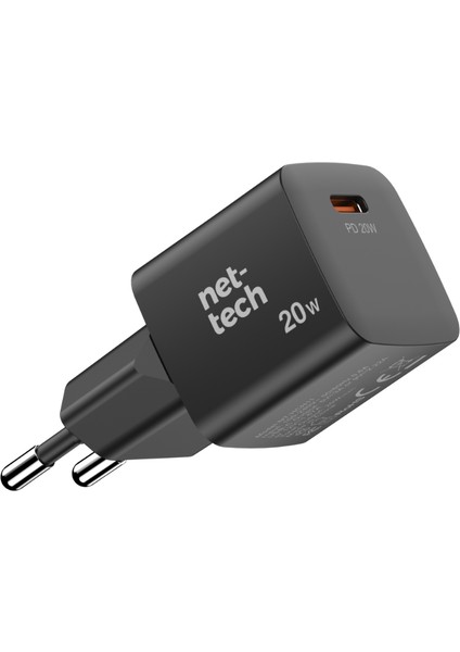 iphone 15-16-17 Pro+Max Uyumlu Siyah Renk 3000MAH 20W Pd Type C Hızlı Şarj Cihazı Adaptör For Iphone