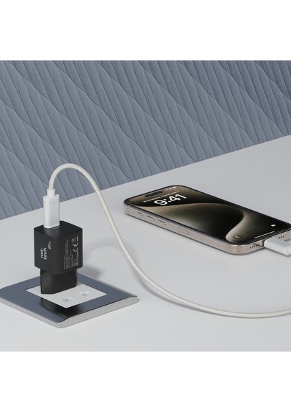 iphone 15-16-17 Pro+Max Uyumlu Siyah Renk 3000MAH 20W Pd Type C Hızlı Şarj Cihazı Adaptör For Iphone fiyatları