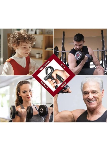 Orijinal Sayaçlı El Yayı 60 kg - 5 kg Ayarlanabilir 1 Adet El Yayı Bilek Kas Güçlendirici fiyatları