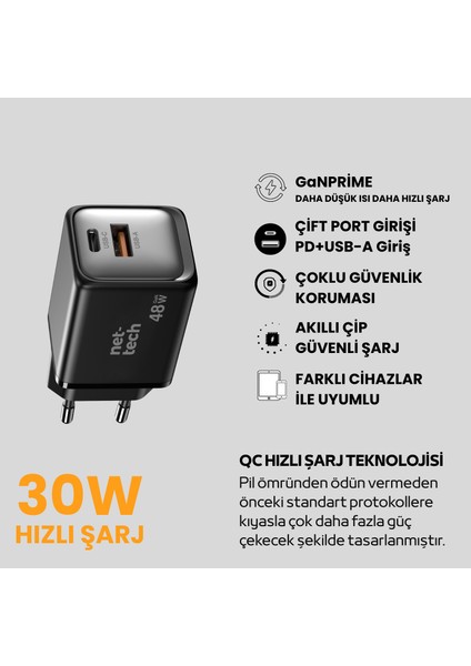 Samsung Süper Hızlı Şarj Adaptörü 45W (Akıllı Çip + 2 Çıkışlı + Çoklu Güvenlik Sistemi + Mfı Onaylı) modelleri