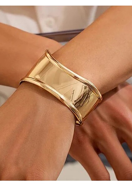 Bohem Tarzı Geometrik Çelik Bileklik modelleri