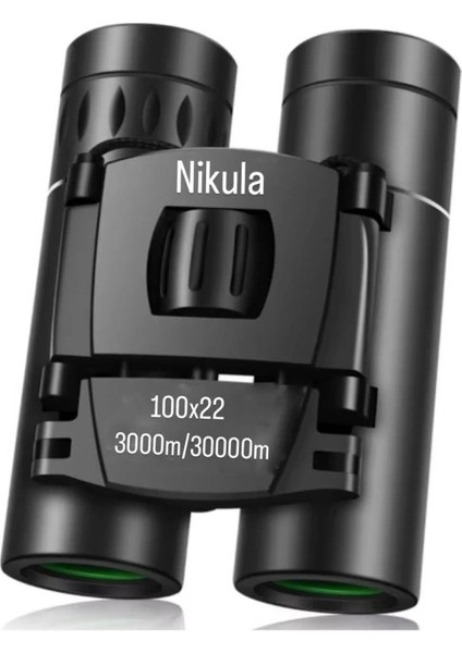 100X22 Cepte Taşımalı Kauçuk Kaplama Profesyonel Mini DÜRBÜN3000M/30000M