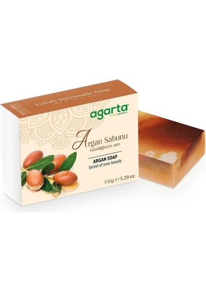 Nessiworld Agarta El Yapımı Güzellik Sabunu 150 gr Argan