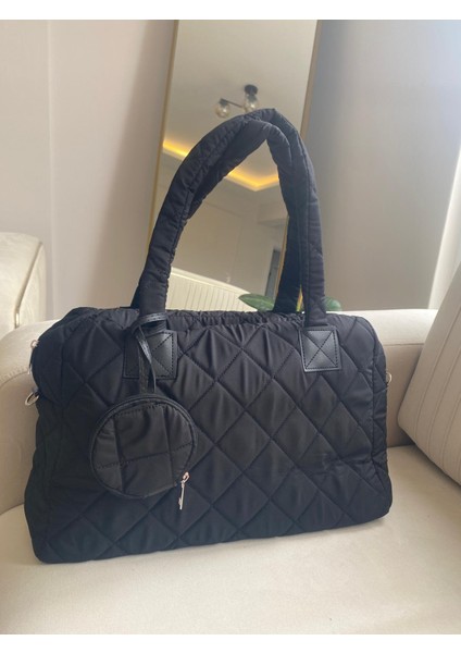 Kapitone Model Askılı Cüzdanlı Çanta modelleri