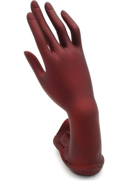 Kırmızı El Takı Mankeni ve Standı, Şahmeran Tasarımı ile Şıklık Sunar