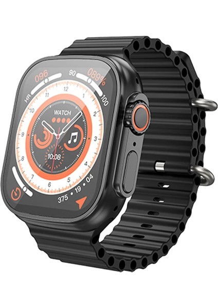 Hoco Y12 Ultra Watch Sesli Görüşme IP67 Su Geçirmez Sport Akıllı SAAT-(5775) - ETC7154-3207