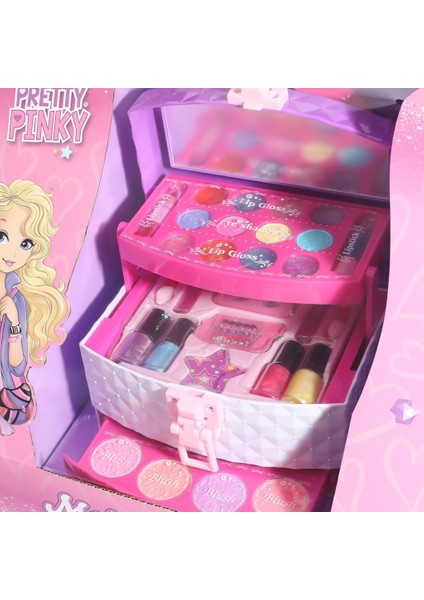 Nessiworld 4279 3 Katmanlı Çantalı Makyaj Seti -Sunman modelleri