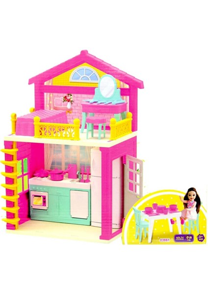Nessiworld Lola'nın 2 Katlı Ev Seti