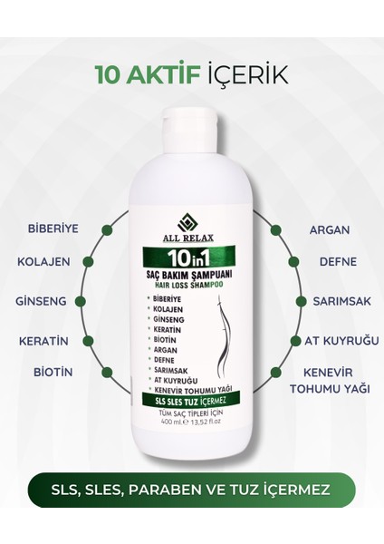 10 in 1 Biberiye Kolajen ve Keratinli Saç Bakım Şampuanı fiyatları