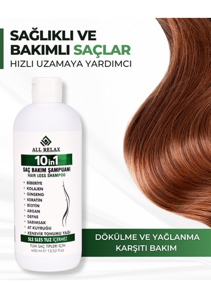 10 in 1 Biberiye Kolajen ve Keratinli Saç Bakım Şampuanı modelleri