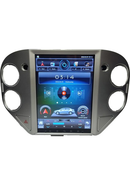 Volkwagen Tiguan Tesla 2008/2016 6gb Ram 64GB Hafıza Carplay Kamera Android Multimedya