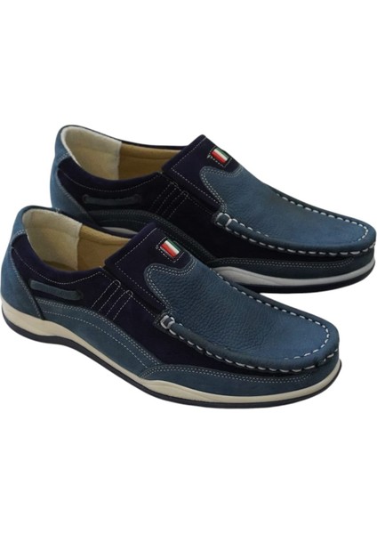 Erkek Günlük Ayakkabı –%100 Hakiki Nubuk Deri, Ortopedik Termo Taban, Rahat ve Şık Slip-On Model fiyatları