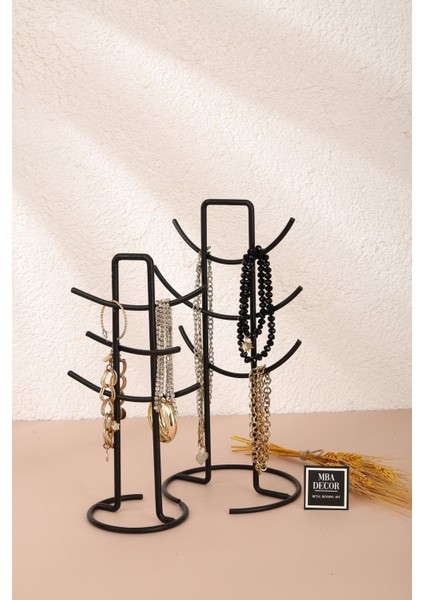 Ikili Siyah Çok Amaçlı Organizer Takı ve Mutfak Dekorasyonu Seti fırsatları