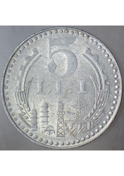 Romanya 5 Ley 1978 Çavuşesku Dönemi. 29 mm Çilaltı(-) fiyatları