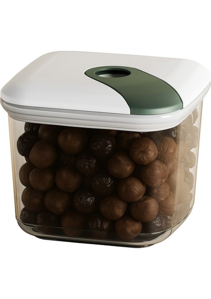 3'lü Çok Renkli Hava Geçirmez Gıda Saklama Kabı Seti, Vakumlu Kapak, 0.5l-1.1l-1.9l
