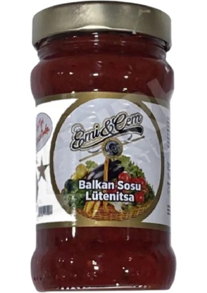 Emi&cem Balkan Sosu Lutenitsa 300 Gr.