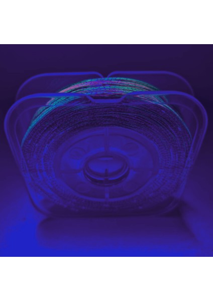 Hazır Çapari Kombini Boru Sim Ultraviyole Uv Neon Koyu Yeşil - Pembe Makarada