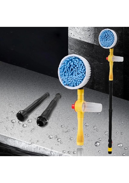 Ally Otomatik Dönen Araç Yıkama Fırçası Mikrofiber Araba Yıkama Paspas Sabunl - ETC2857-6111 modelleri