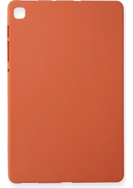 Samsung Galaxy P610 Tab S6 Lite 10.4 Kılıf Evo Tablet Silikon - Turuncu