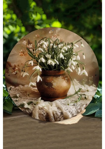 Evinize Sıcak ve Zarif Bir Dokunuş Katacak Uv Baskı Mdf Duvar Süsü – 33X33 cm & 20X20 cm DT203