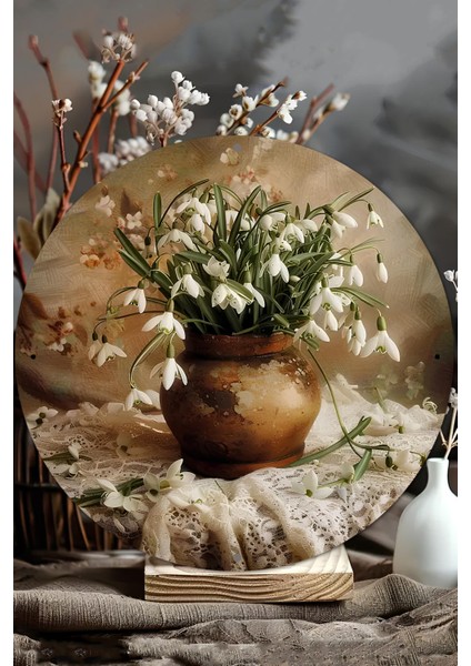 Evinize Sıcak ve Zarif Bir Dokunuş Katacak Uv Baskı Mdf Duvar Süsü – 33X33 cm & 20X20 cm DT203 modelleri