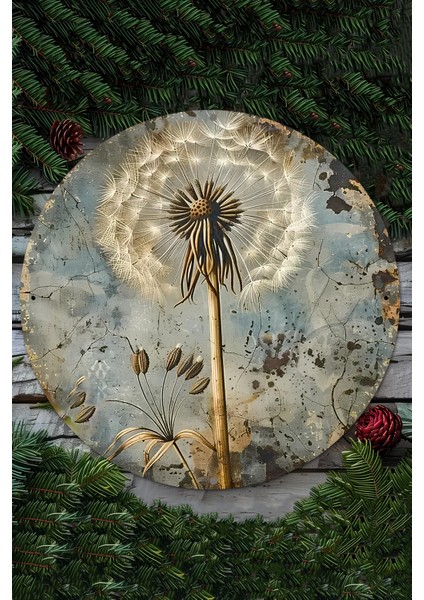 Karahindiba Desenli Uv Baskı Mdf Duvar Süsü – 33X33 cm & 20X20 cm DT176 fiyatları