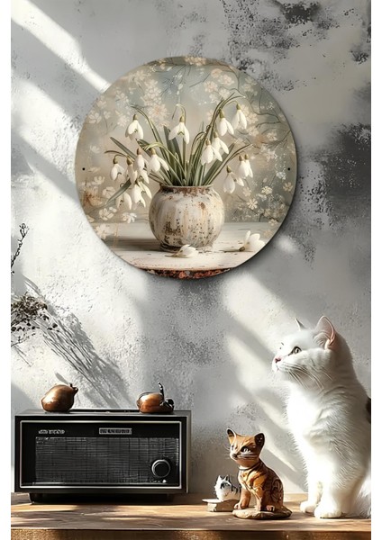 Dekoratif Uv Baskı Mdf Duvar Süsü – Baharın Zarafeti – 33X33 cm & 20X20 cm DT190 fırsatları