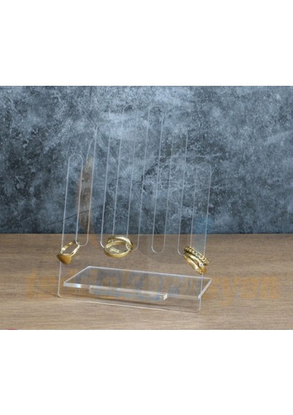 Şeffaf Takı Yüzük Tutucu Standı, Şık ve Düzenli Saklama Çözümü fiyatları