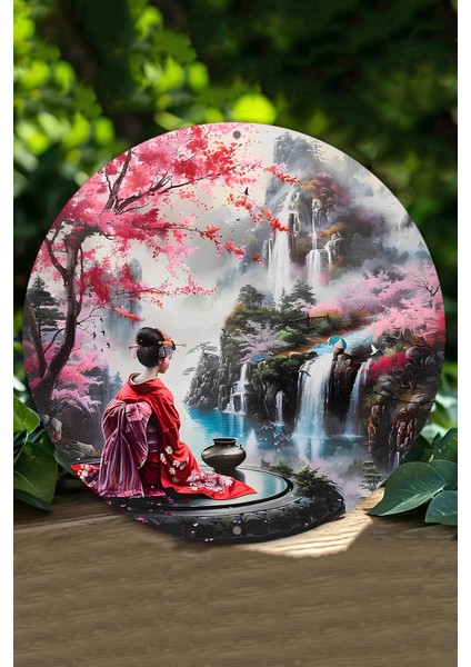 Japon Temalı Uv Baskı Mdf Duvar Süsü – 33X33 cm & 20X20 cm DT177