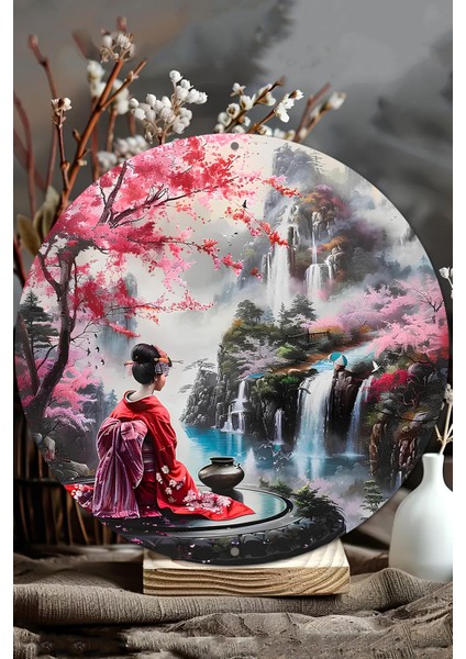 Japon Temalı Uv Baskı Mdf Duvar Süsü – 33X33 cm & 20X20 cm DT177 modelleri
