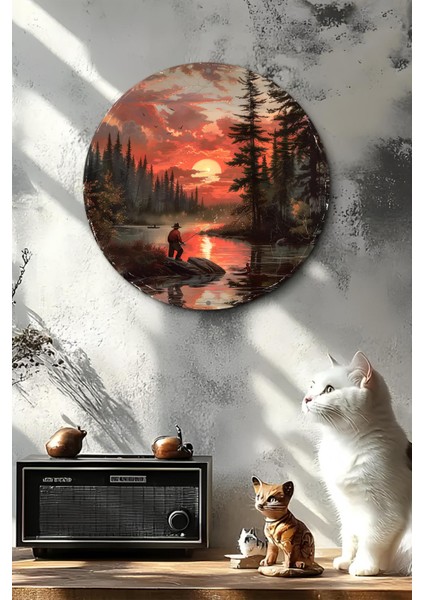 Eşsiz Doğa Manzaralı Uv Baskı Mdf Duvar Süsü – 33X33 cm & 20X20 cm DT209 fırsatları