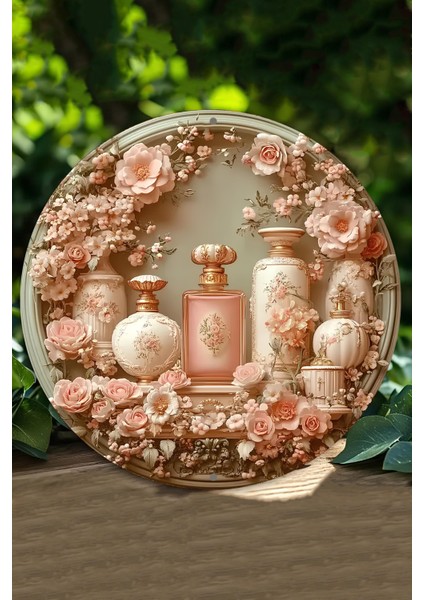 Romantik Vintage Dokunuş Evlerinize Gelsin! Uv Baskı Mdf Duvar Süsü – 33X33 cm & 20X20 cm DT196
