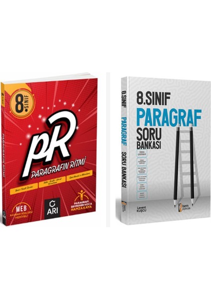 Arı 8. Sınıf Paragrafın Ritmi + Isem Paragraf Soru Bankası Seti 2