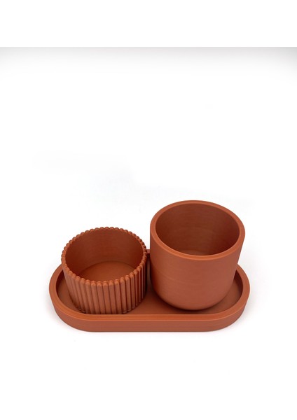 Turuncu Standlı Pamukluk ve Kulak Çubukluk Organizer Seti, Şeffaf ve Şık Tasarım modelleri