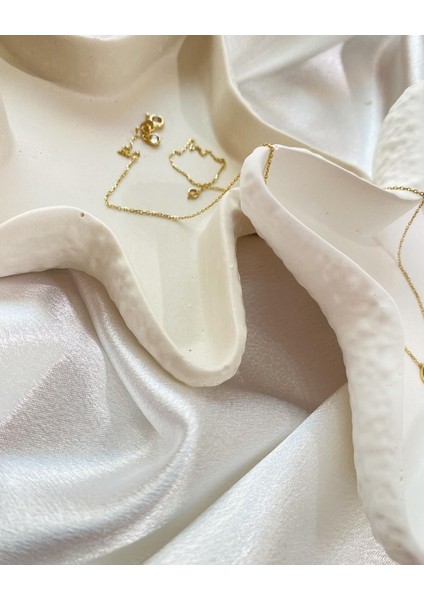 Beyaz Deniz Yıldızı Temalı Takı ve Mumluk Seti, Şık ve Kullanışlı Aksesuar. fiyatları