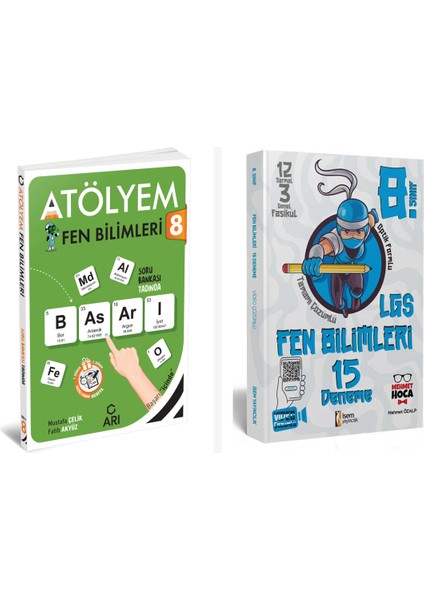 Arı 8 Sınıf Fenito Fen Bilimleri Atölyem + 15 Deneme Seti Arı ve