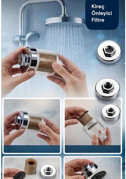 Su Arıtma Filtresi - Duş ve Banyo Kireç Arındırıcı Filtre fiyatları