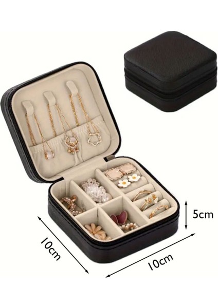 Mini Taşınabilir Seyahat Takı Kutusu, Şık ve Kullanışlı Saklama Çözümü fiyatları