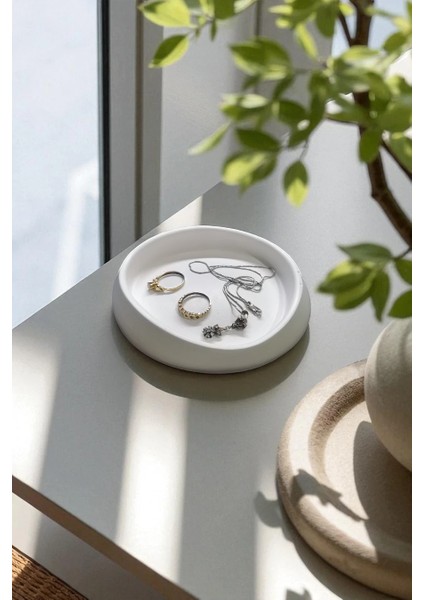 Modern-Bohem Tarzda Asimetrik Dalgalı Takı Tabağı modelleri