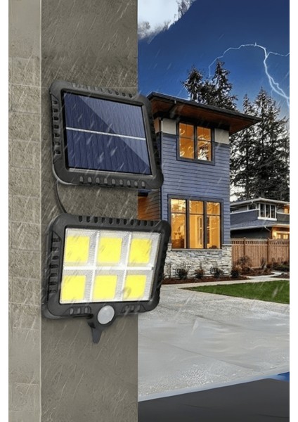 Büro Ev Ofis Bahçesi Için 6led Solar Şarjlı Panel Stil Aydınlatma fiyatları