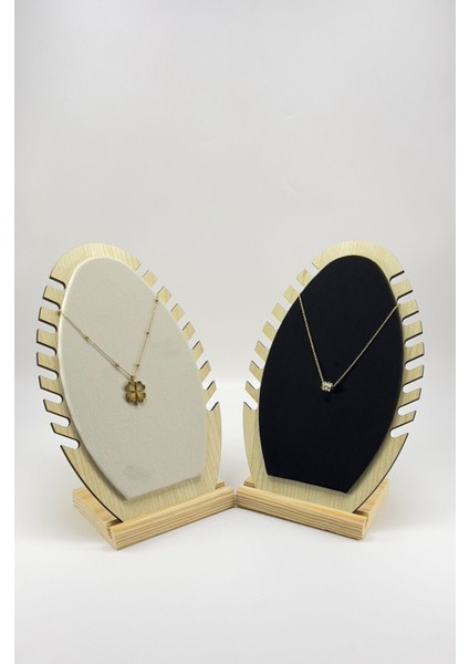 Şık Ahşap Takı Düzenleyici Standı, Kolye, Bileklik ve Küpe Saklama Organizeri fiyatları