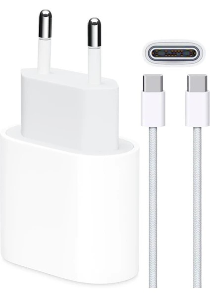 Iphone 15/16 Pro Plus Pro Max Uyumlu Şarj Aleti 35 Watt Orjinal Kalite - iPhone 16, 15 ve Tüm Modellere Uyumlu, Yüksek Performanslı Şarj Aleti ile Cihazlarınızı Hızlıca Şarj Edin.