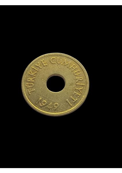 1949 - 1 Kuruş Madeni Koleksiyon Para Hobi Hediye Antika Darpane fiyatları