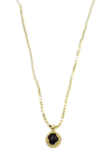 Ezme Zincir Kolye - 60 cm - Altın