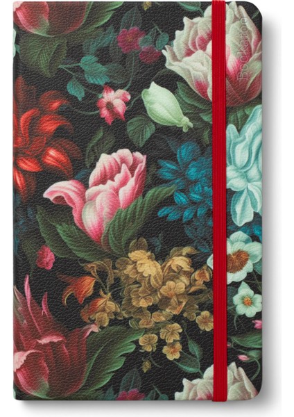 Defter Bookaroo Dark Floral A5 Defter